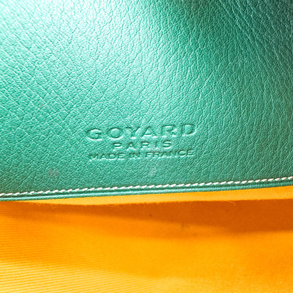 Goyard Senna Clutch MM Green