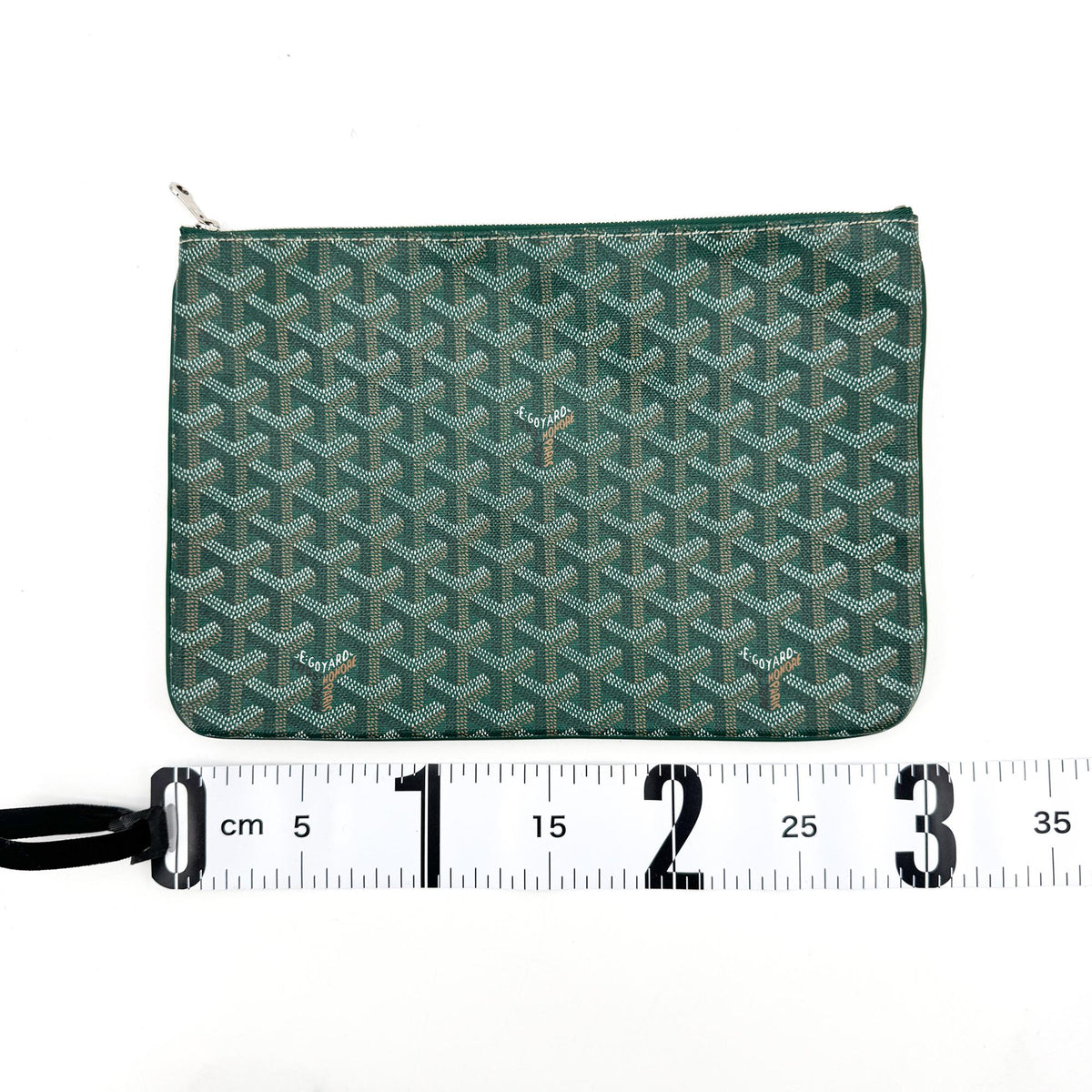 Goyard Senna Clutch MM Green