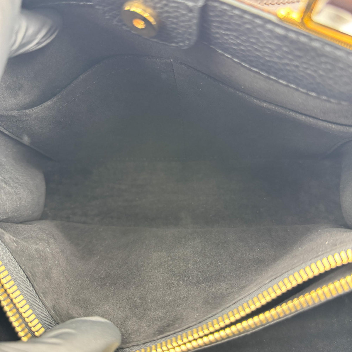 Louis Vuitton Brittany Damier Ebène Tote Bag Noir