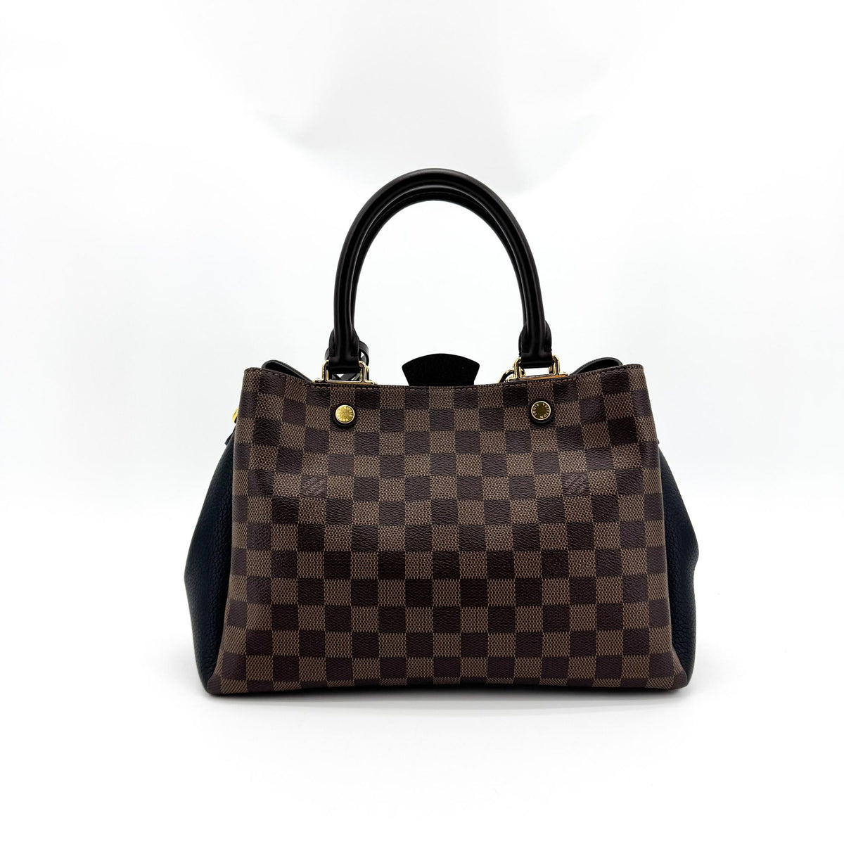 Louis Vuitton Brittany Damier Ebène Tote Bag Noir