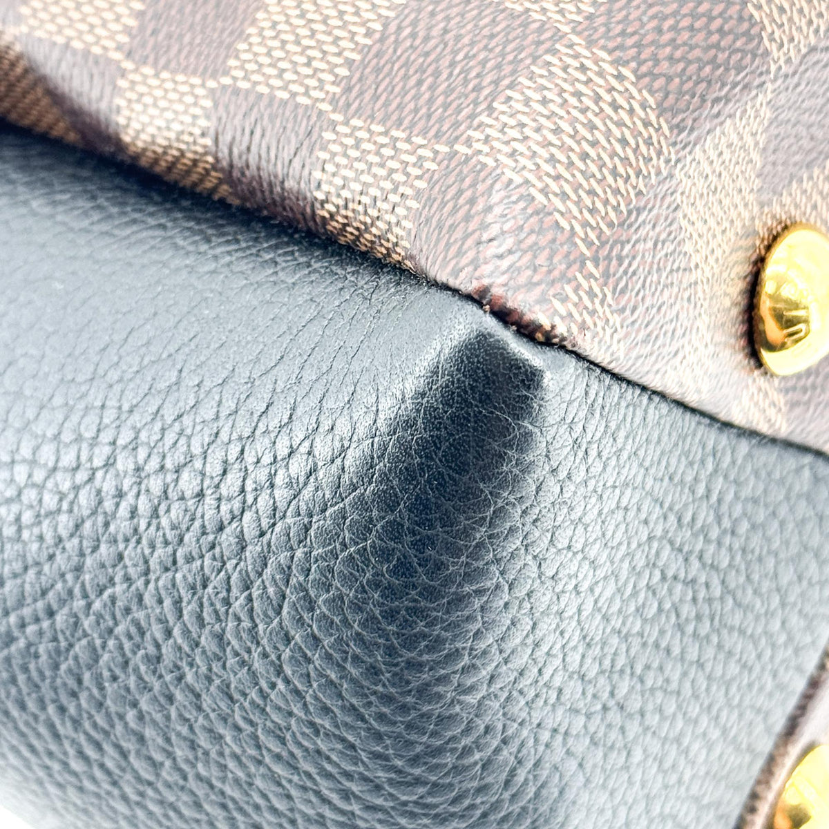 Louis Vuitton Brittany Damier Ebène Tote Bag Noir