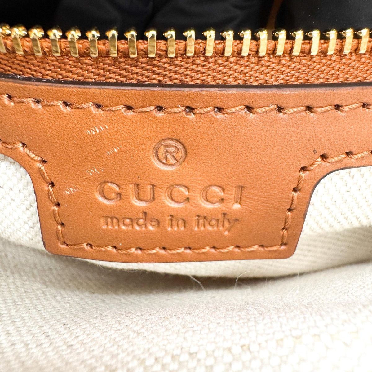 Gucci Jackie Small Shoulder Bag Beige