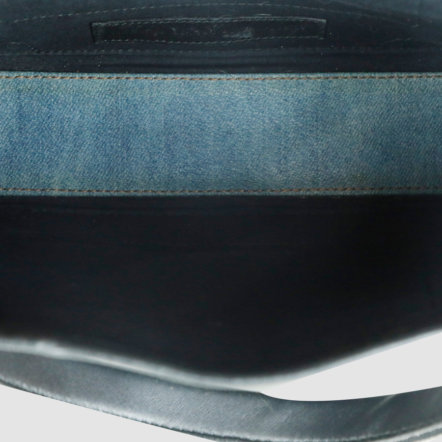 XS Coated Denim Cabas Tote Bag 390346