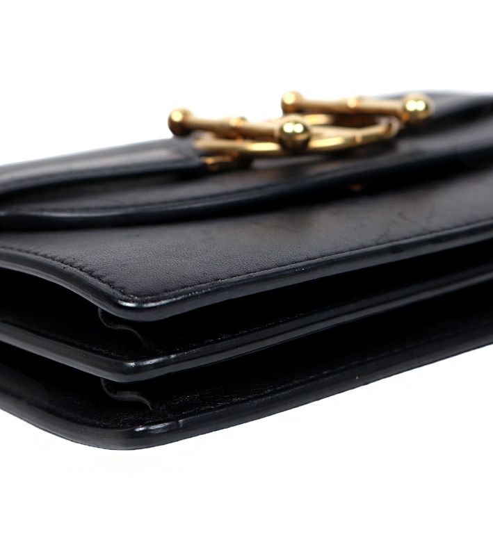 Dior Black Direction Chain Bag