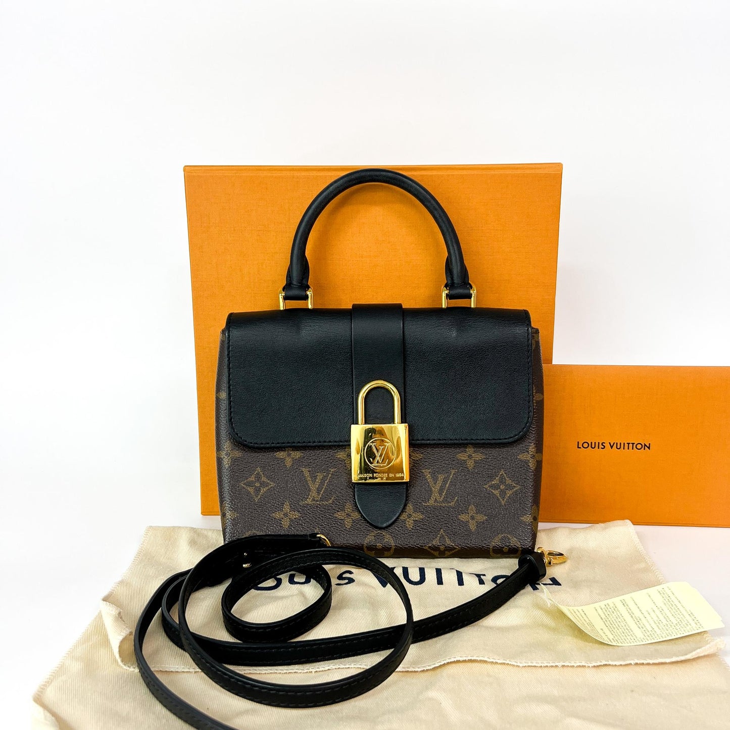 Louis Vuitton Rocky BB Monogram Noir