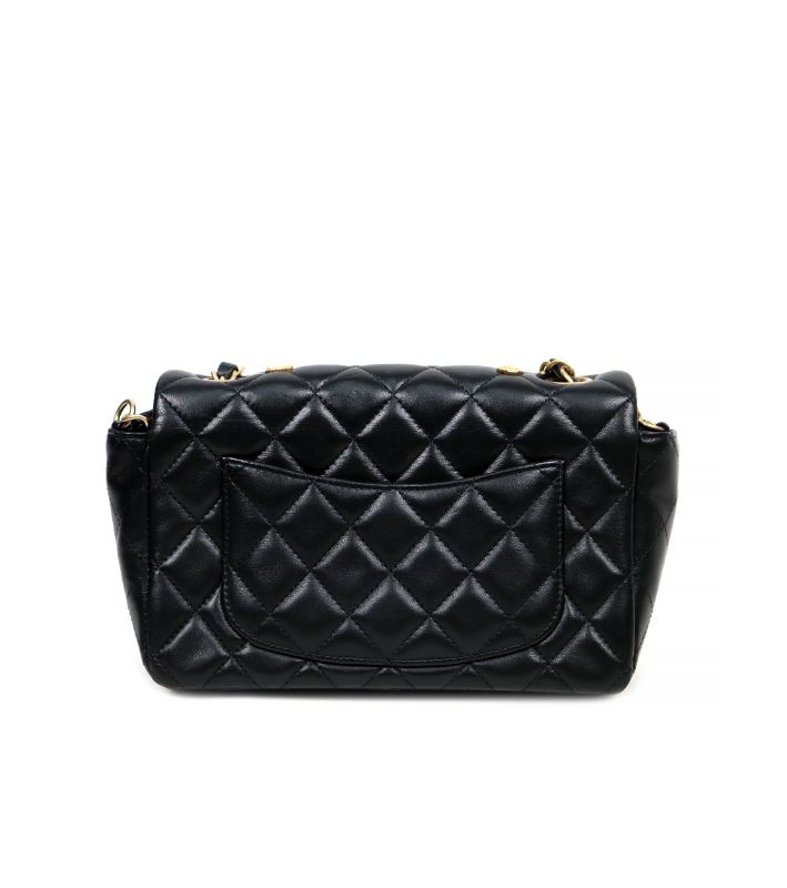 Chanel Black Egyptian Lambskin New Mini