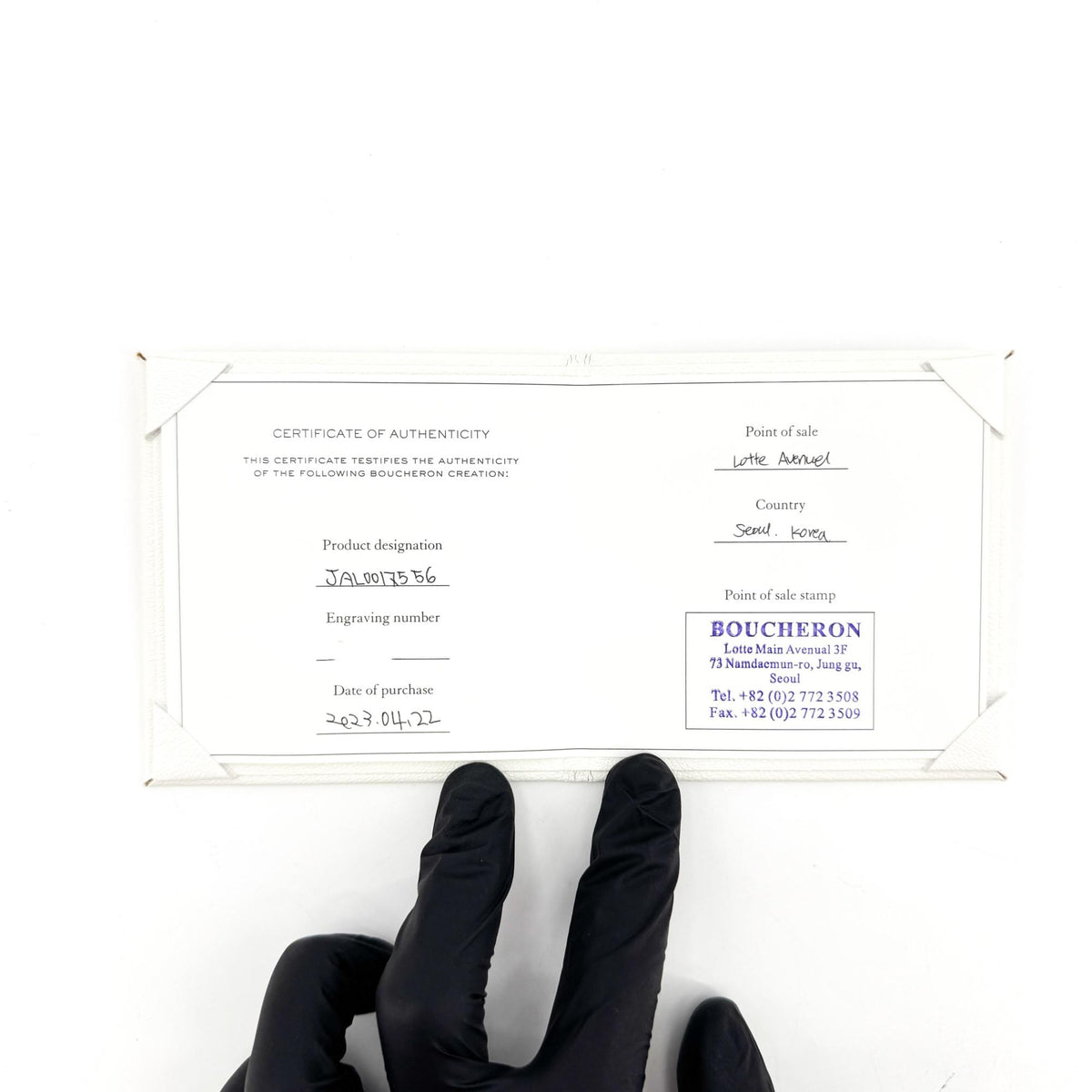 Boucheron Quatre Black Edition Wedding Band