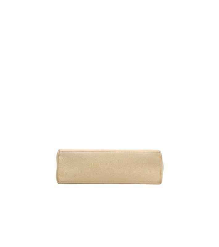 Chanel Beige Triple CC Chain Shoulder Bag