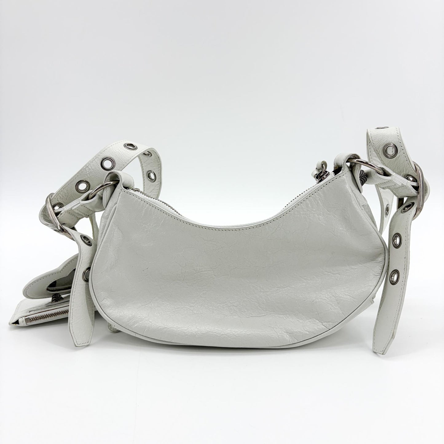 Balenciaga Le Cagol XS Shoulder Bag White