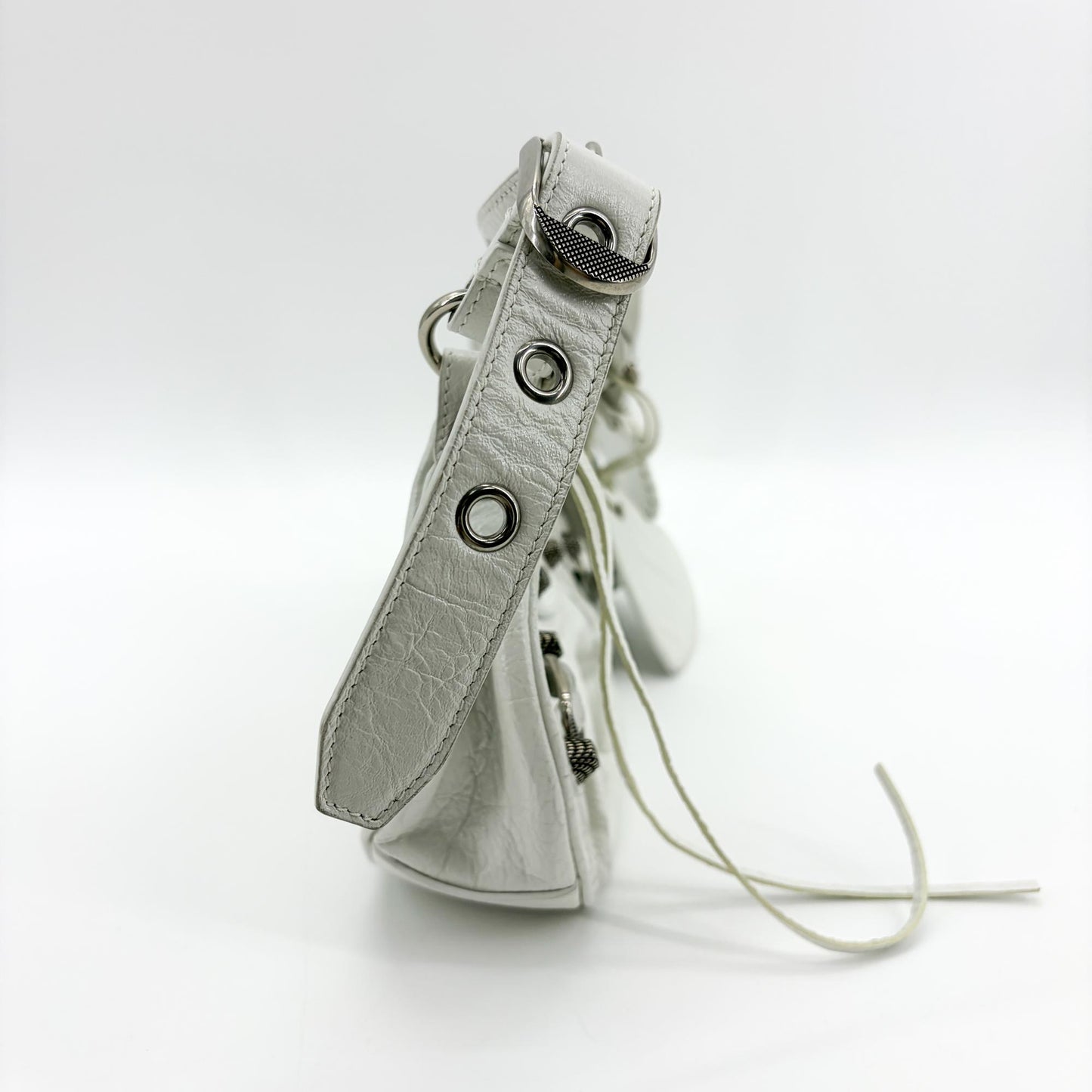 Balenciaga Le Cagol XS Shoulder Bag White