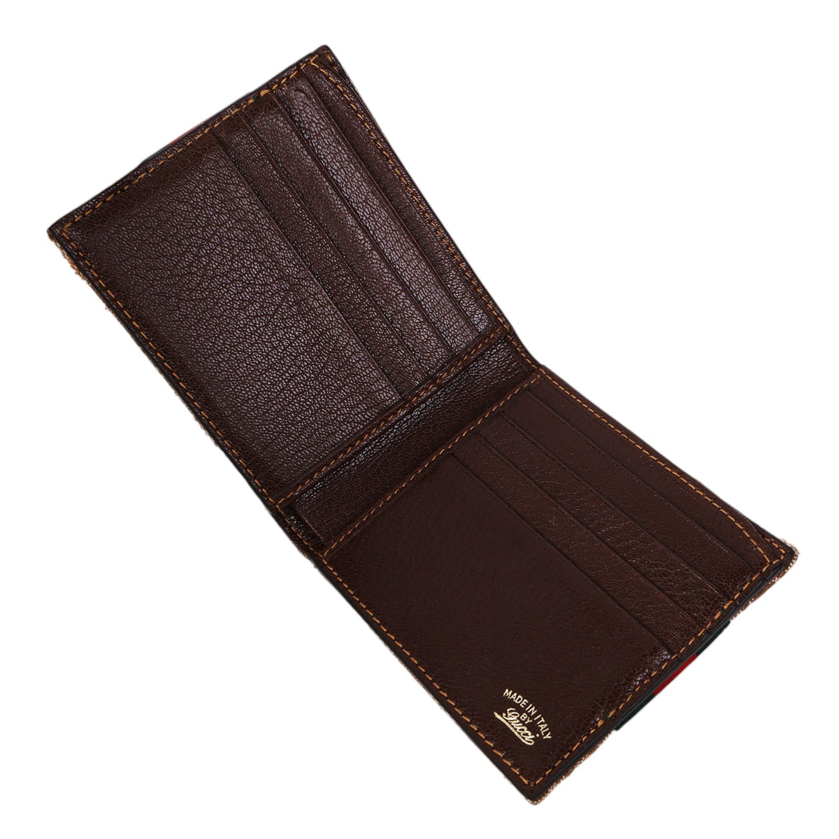 Gucci 867335 Jacquard Web Wallet