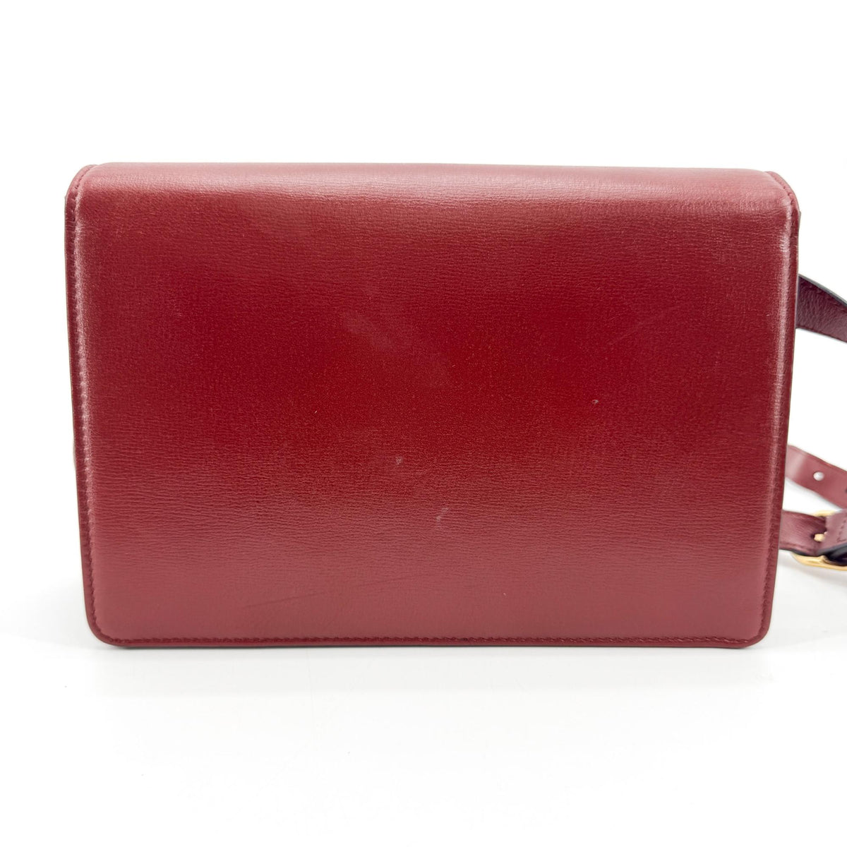 Gucci GG Ring Small Shoulder Bag Red