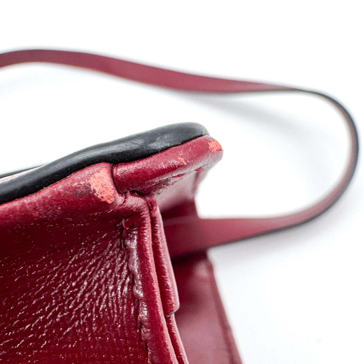 Gucci GG Ring Small Shoulder Bag Red