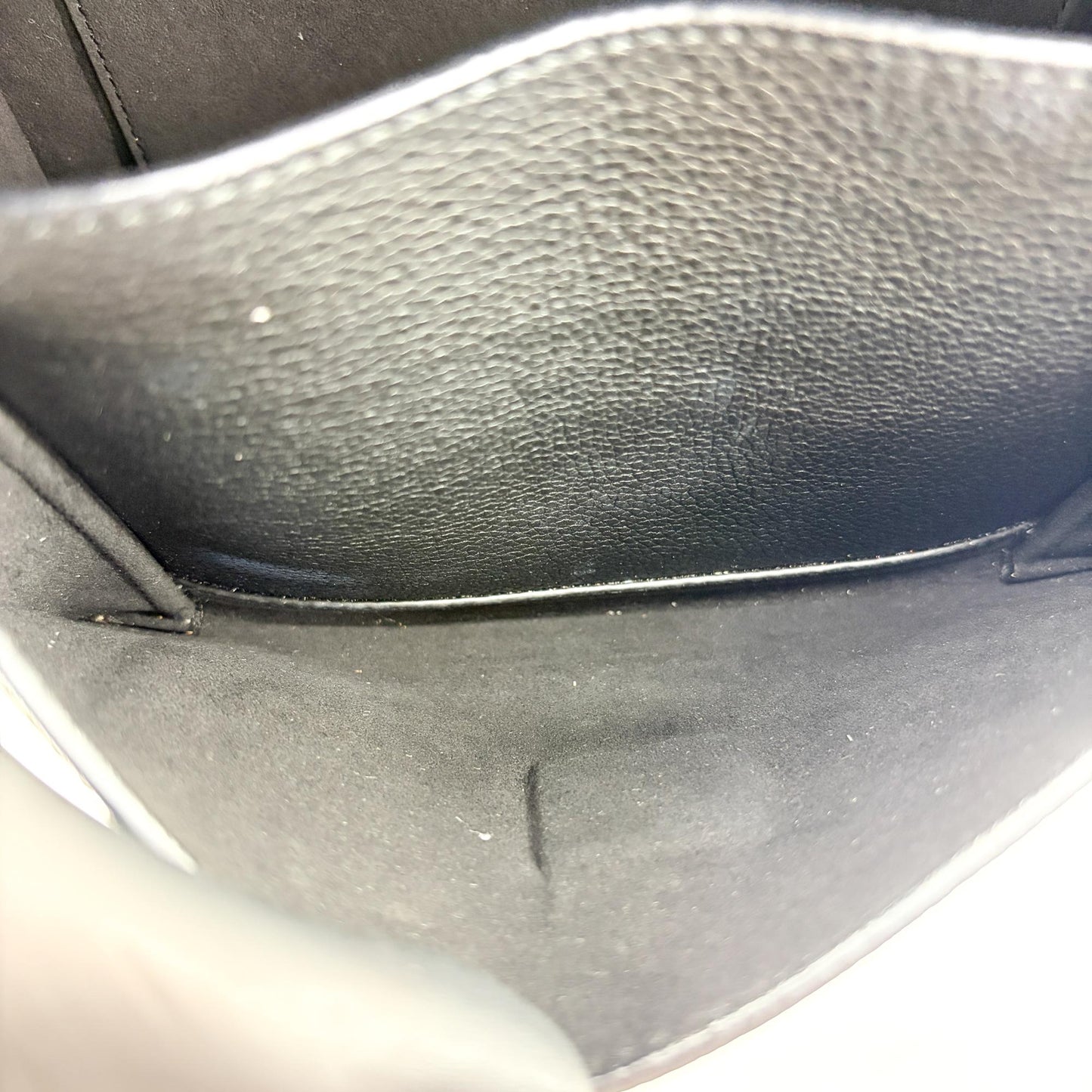 Louis Vuitton My Lock Me Chain Shoulder Bag Black Silver Hardware