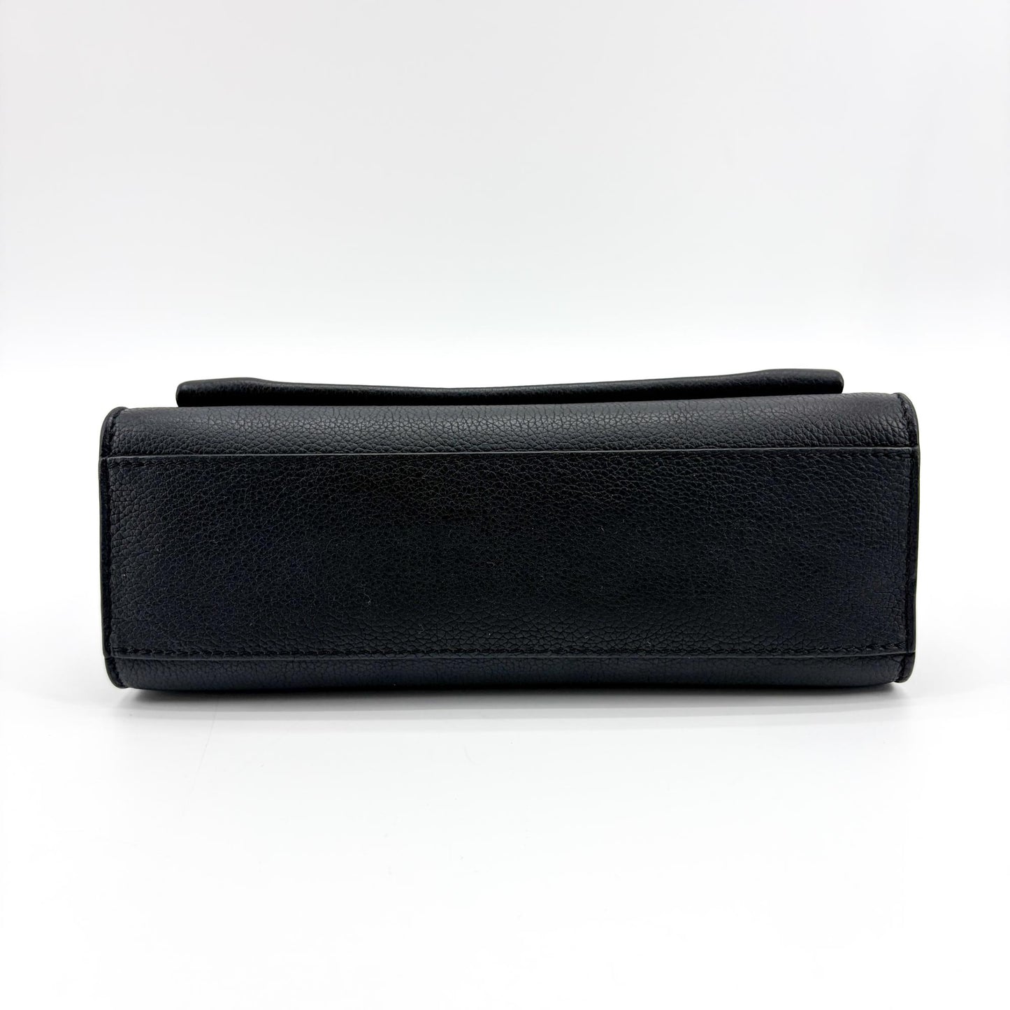 Louis Vuitton My Lock Me Chain Shoulder Bag Black Silver Hardware