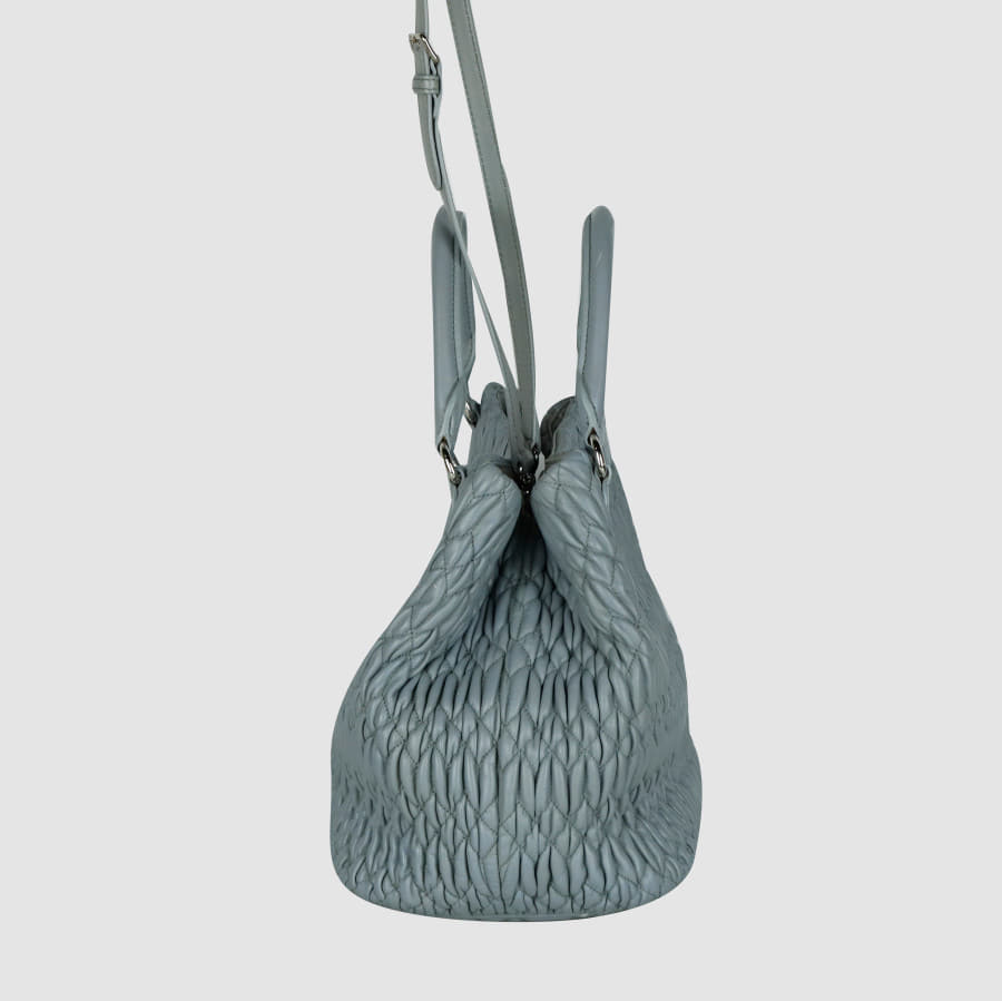 Matelassé Napa Crystal Strap Tote Bag Shoulder Bag 5BE896