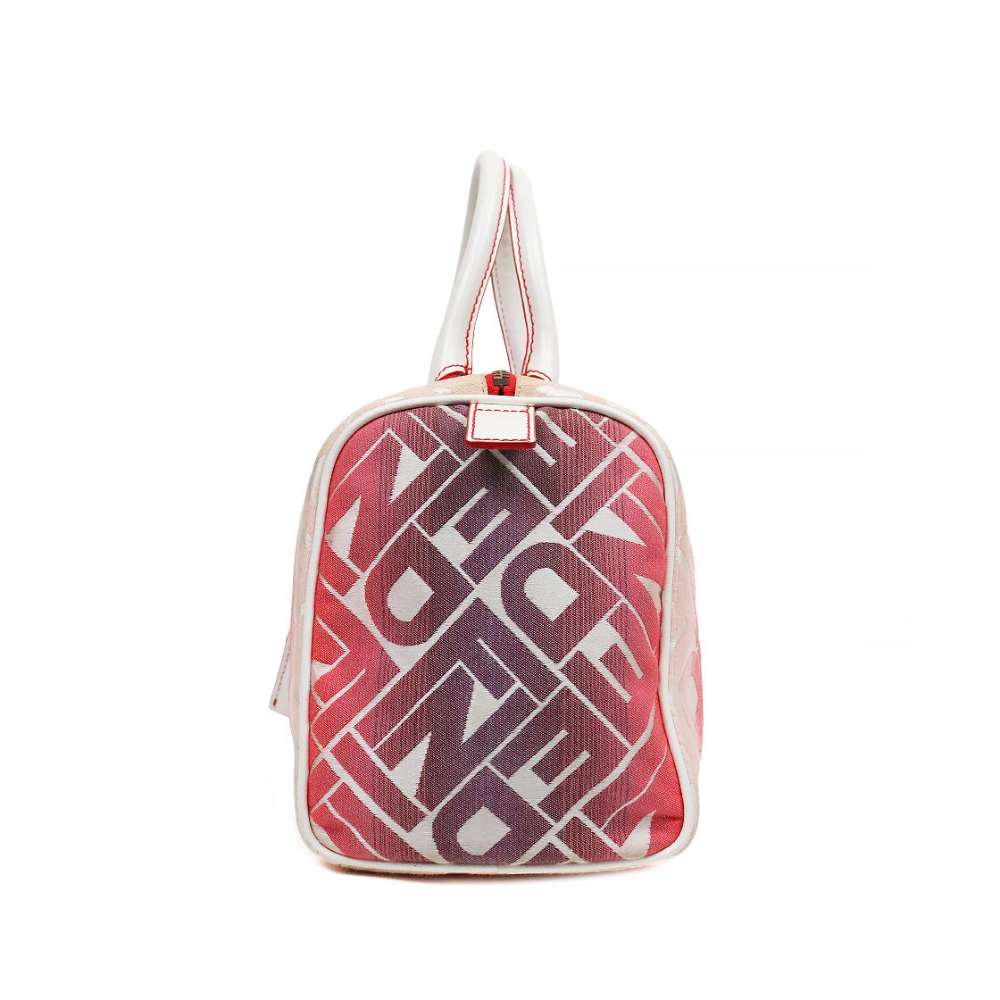 Fendi White Ombre Boston Bag