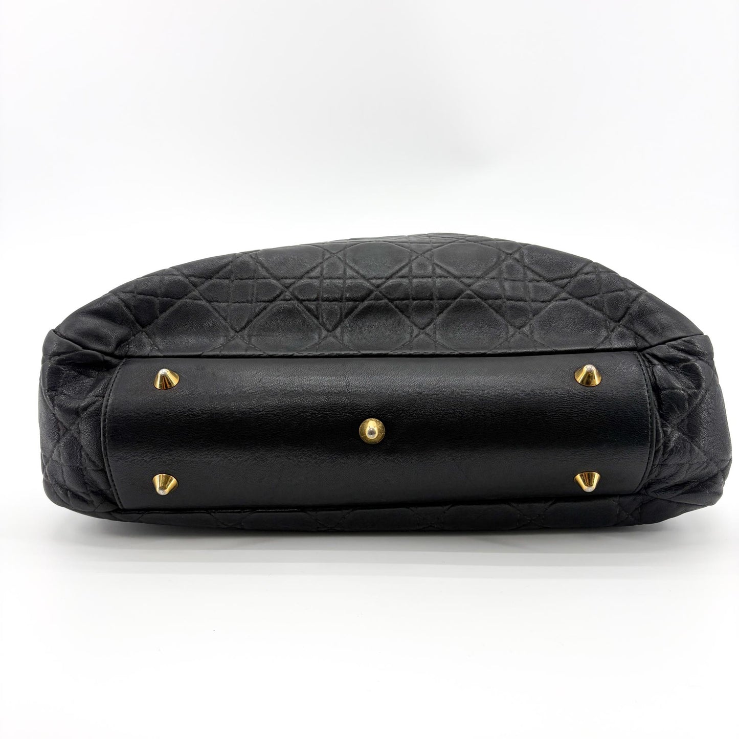 Dior Soft Shopper Bag Large Black Gold Hardware
