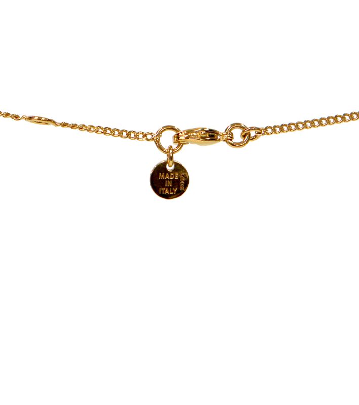 Fendi Cubic FENDI Gold Necklace