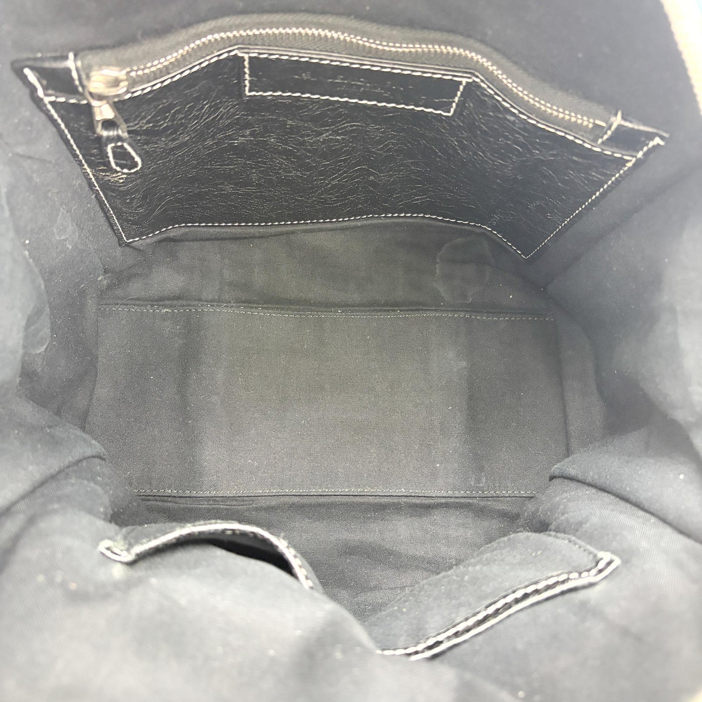 Balenciaga Bazaar Shopper Multi-Stripe Blue