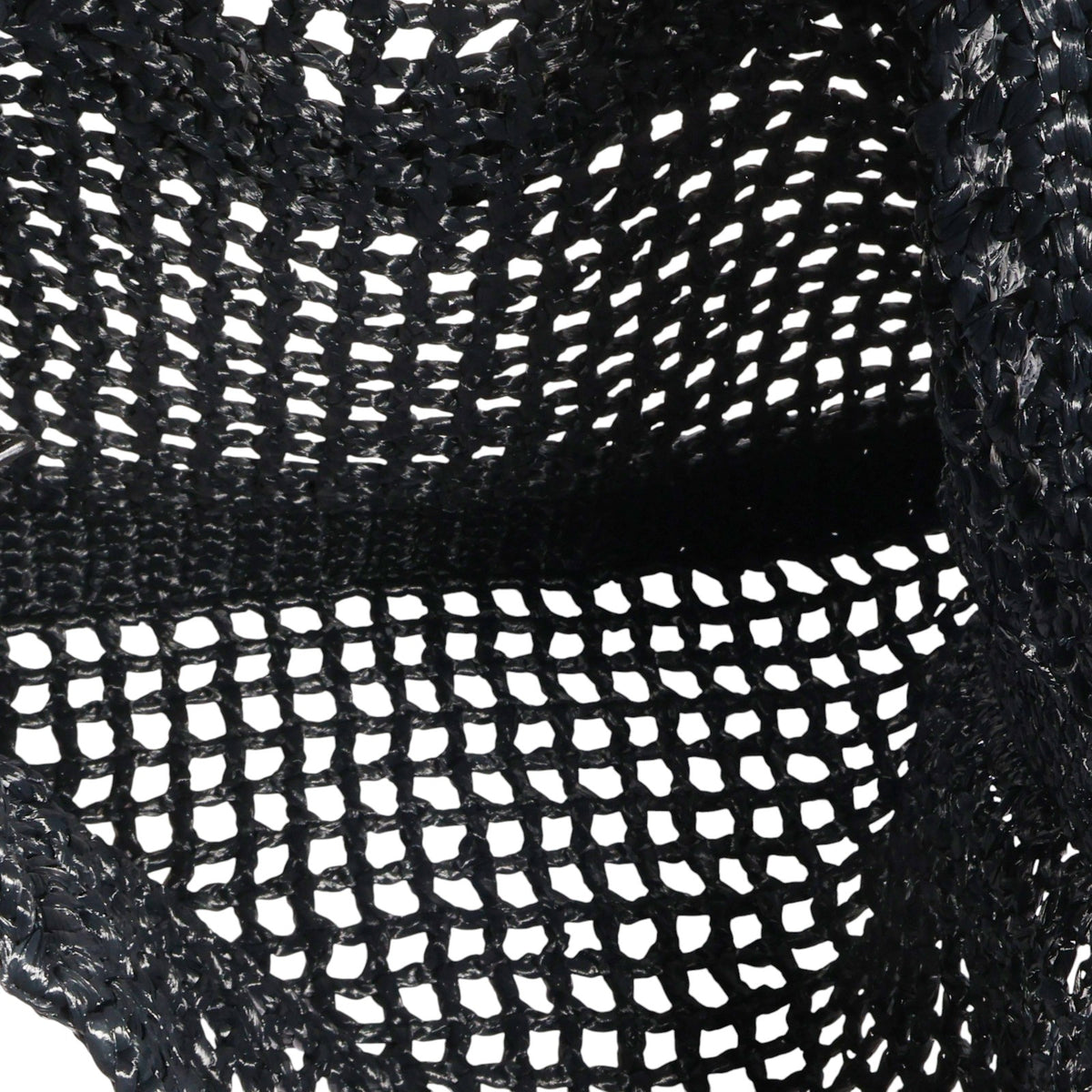 Prada 2VG105 Raffia Crochet Tote Bag