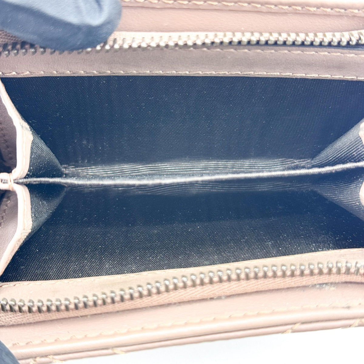 Gucci GG Marmont Card Case Wallet Brown