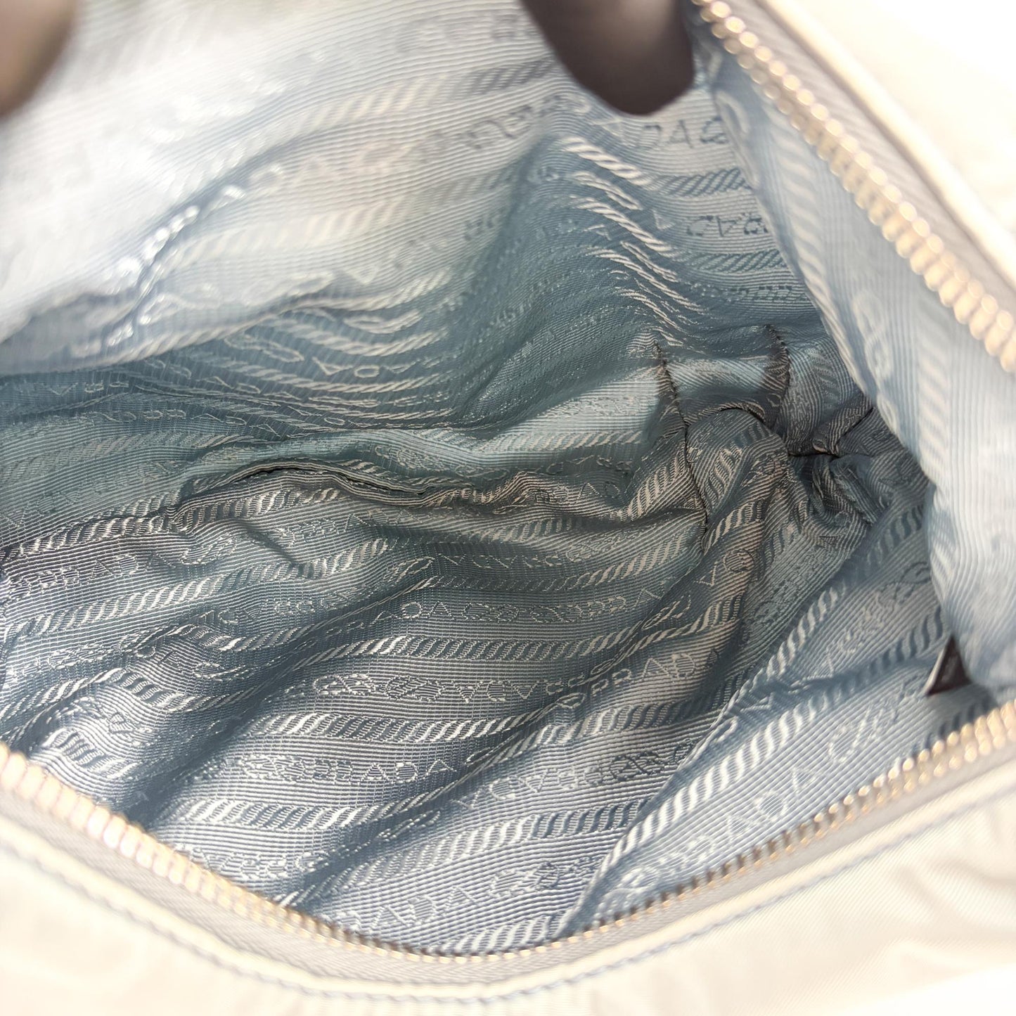 Prada Re-Edition 2005 Re-Nylon Shoulder Bag Astral Blue