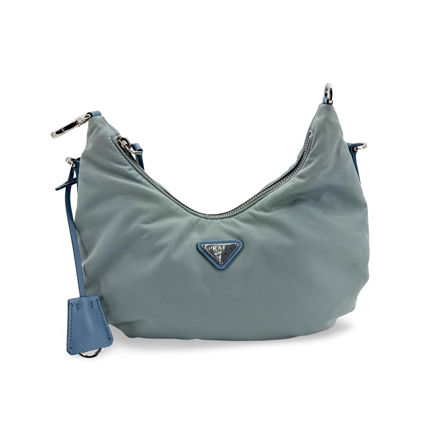 Prada Re-Edition 2005 Re-Nylon Shoulder Bag Astral Blue