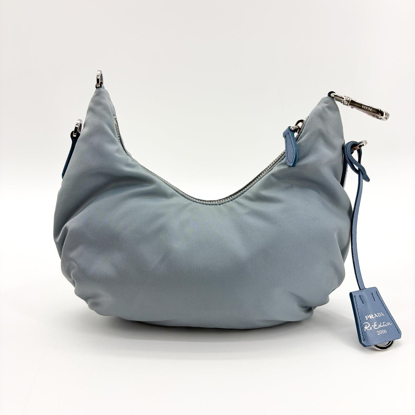 Prada Re-Edition 2005 Re-Nylon Shoulder Bag Astral Blue