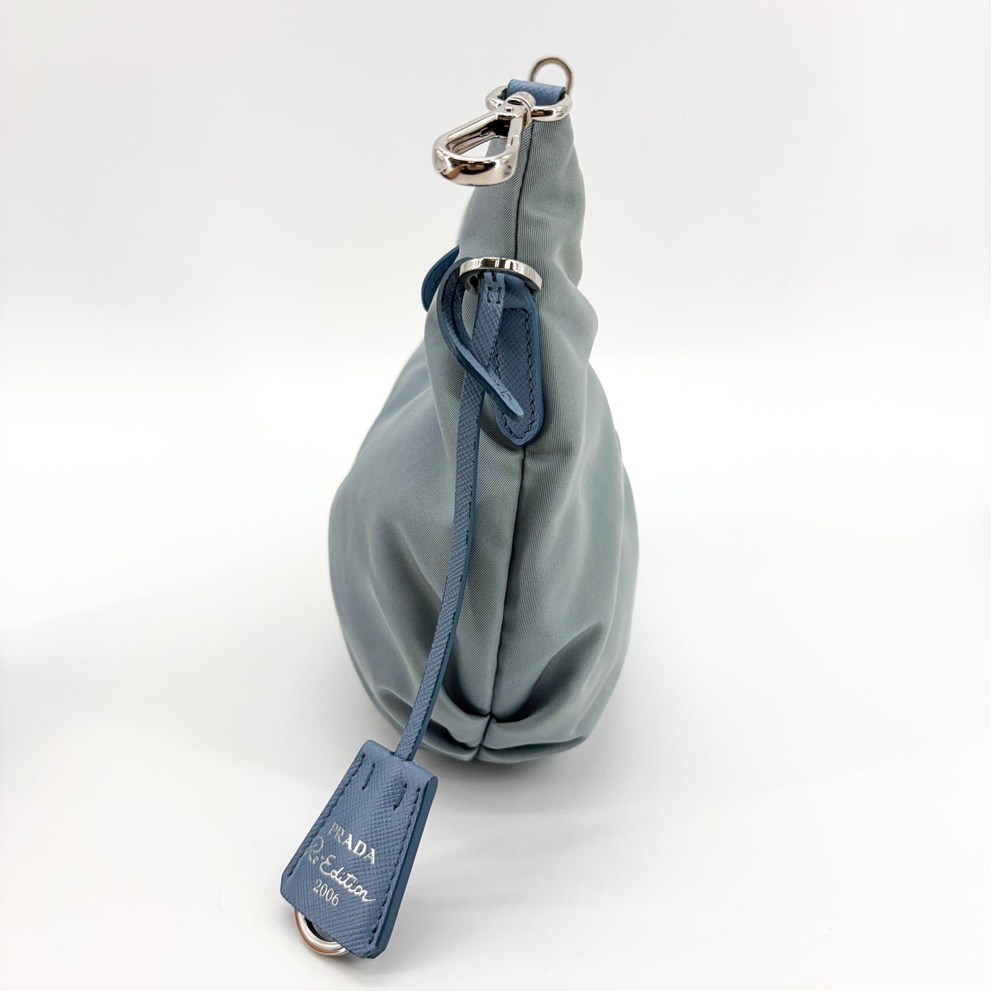 Prada Re-Edition 2005 Re-Nylon Shoulder Bag Astral Blue