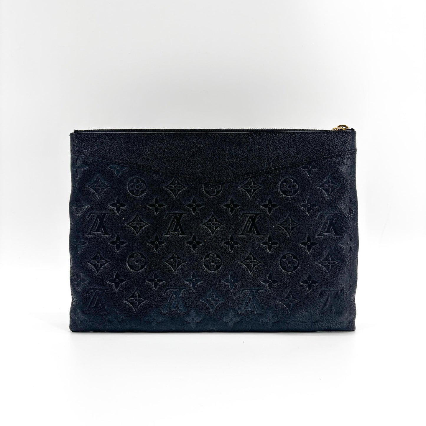 Louis Vuitton Monogram Empreinte Daily Pouch Black
