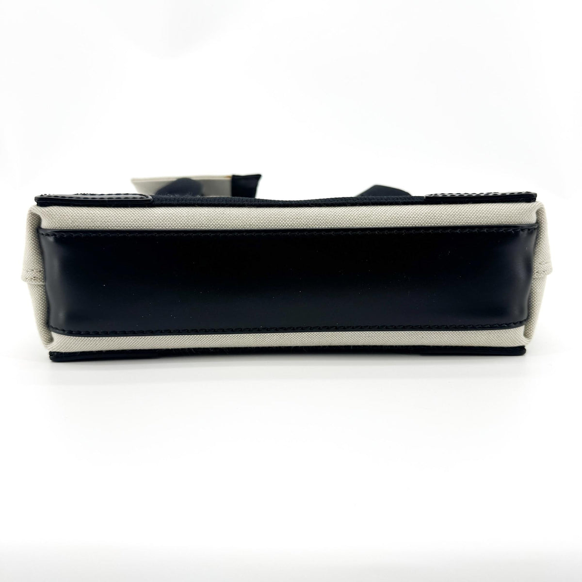 Balenciaga Navy Cabas XS Canvas Tote Bag Black Natural