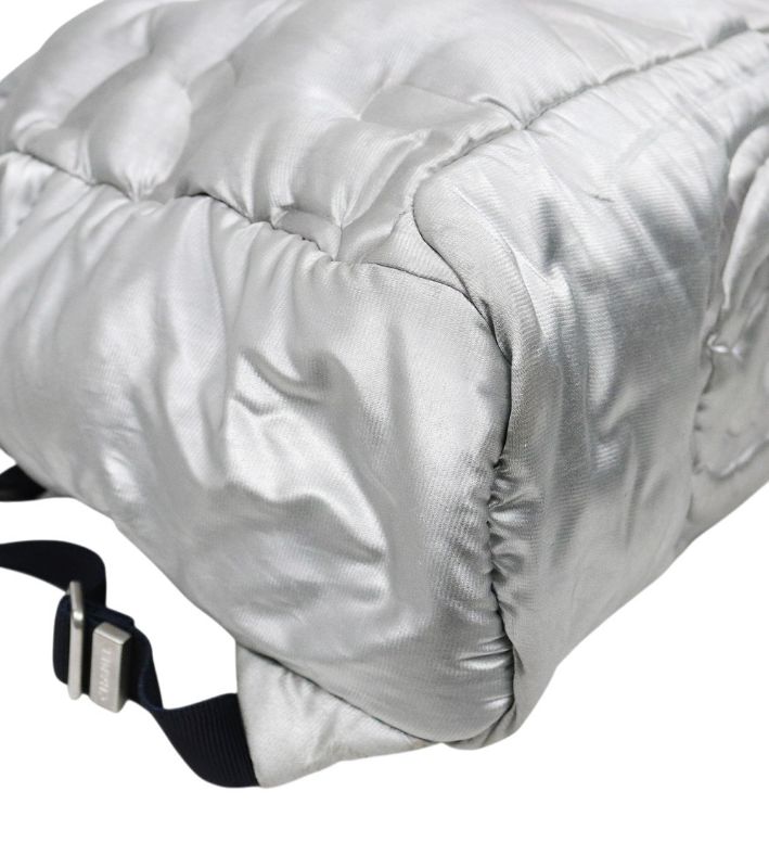 Chanel Silver Doudon Backpack