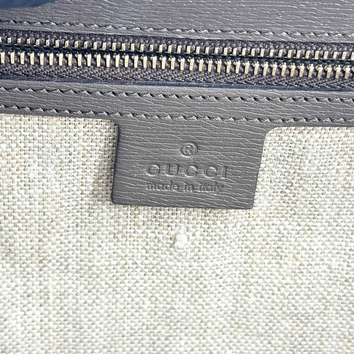 Gucci Vintage Bamboo Leather Flap Crossbody Bag Dark Brown