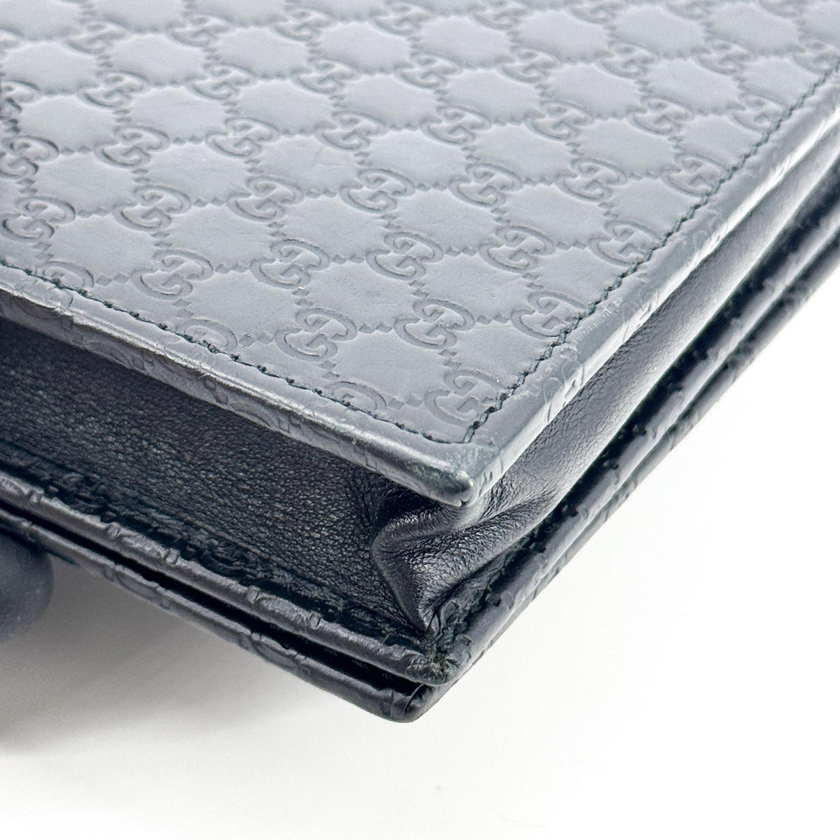Gucci Microguccissima long wallet black