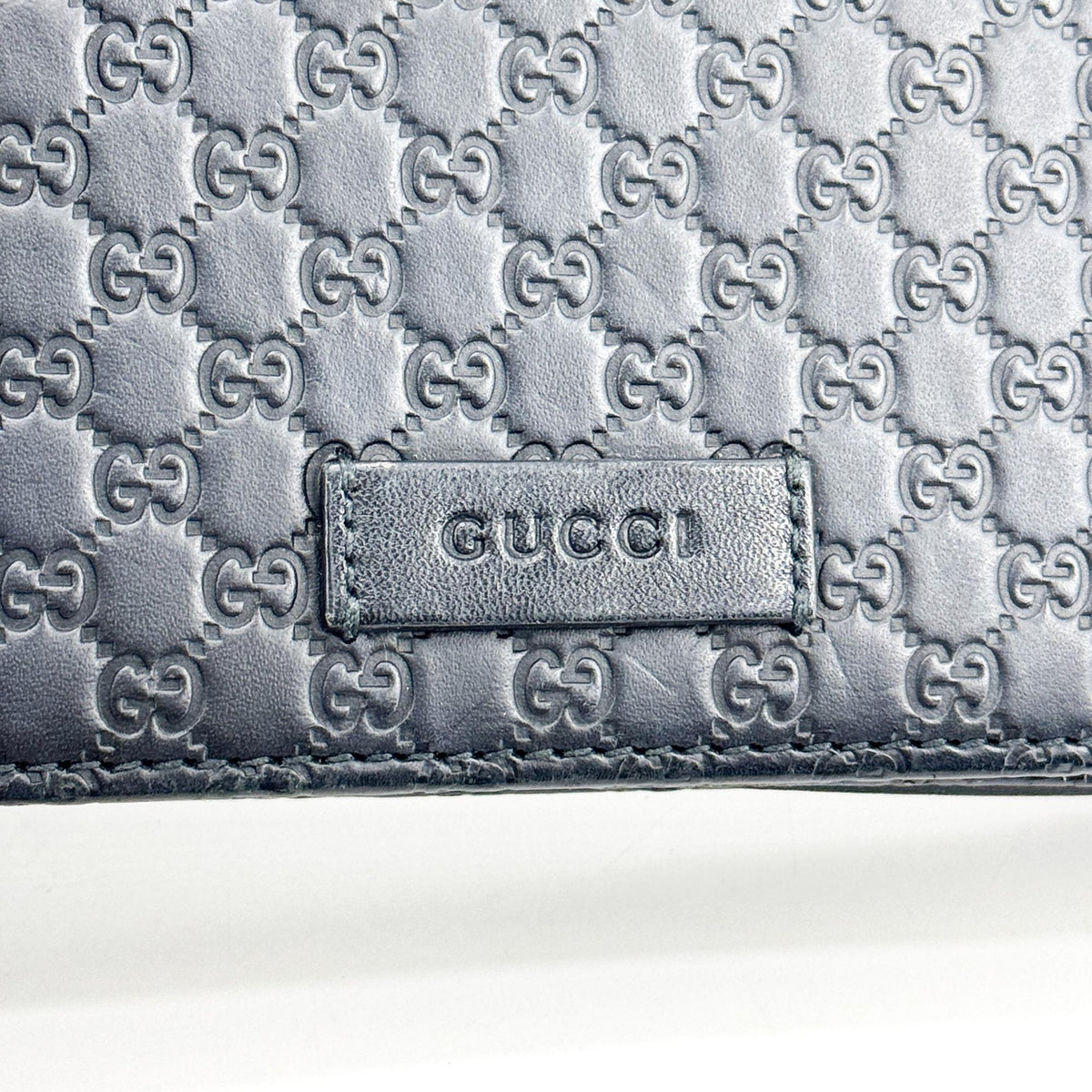 Gucci Microguccissima long wallet black