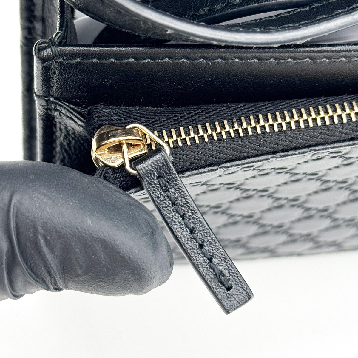 Gucci Microguccissima long wallet black