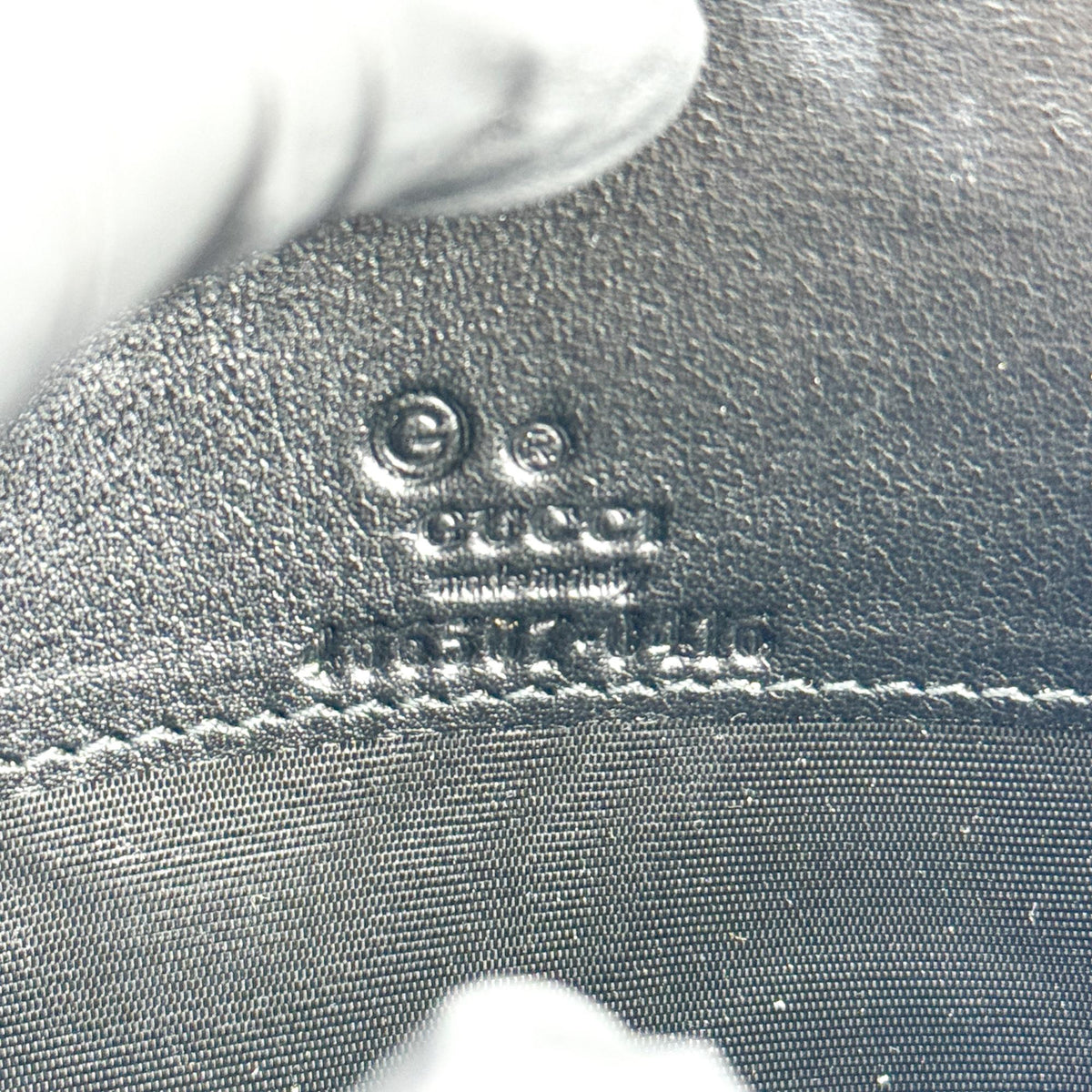 Gucci Microguccissima long wallet black