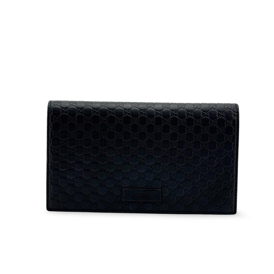 Gucci Microguccissima long wallet black