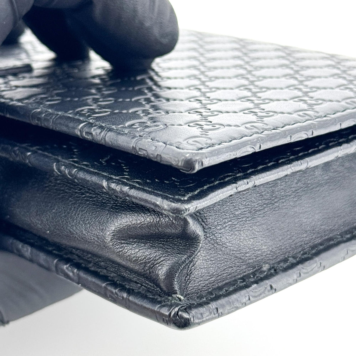 Gucci Microguccissima long wallet black