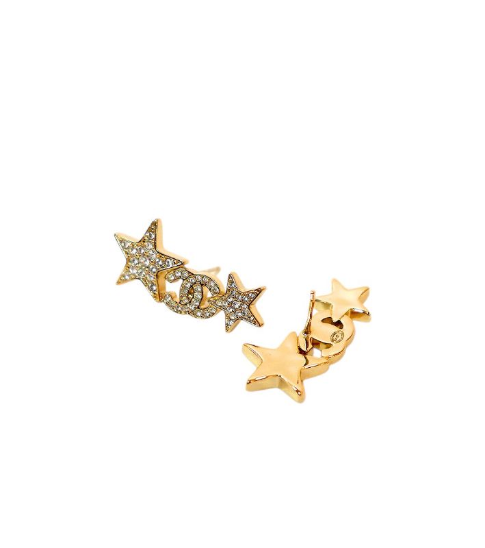 Chanel Coco Mark Star Earrings
