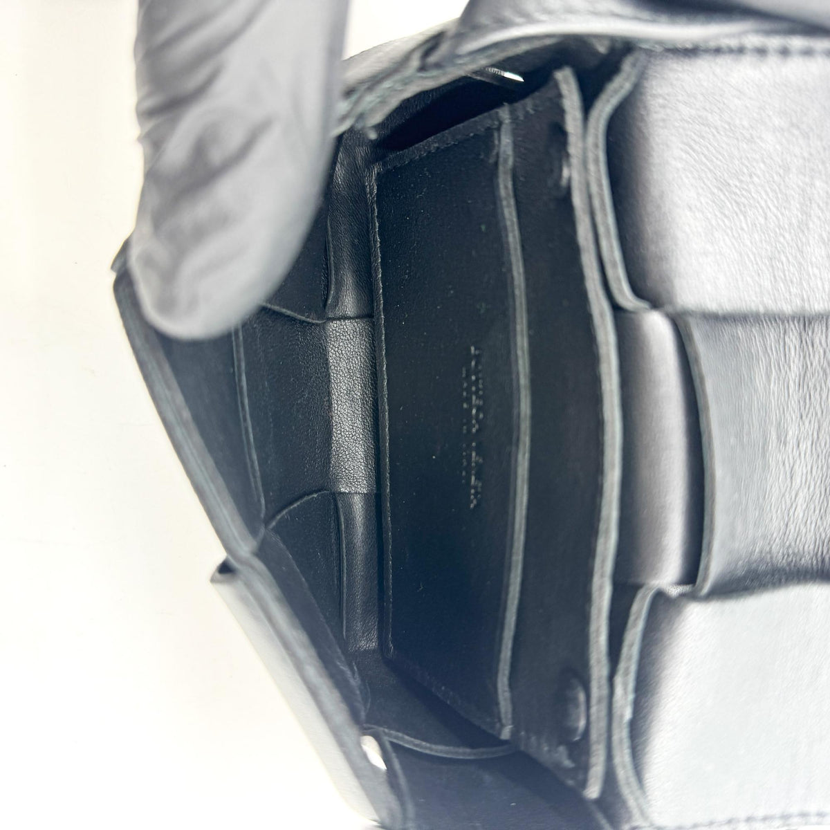 Bottega Veneta Candy Cassette Bag Black