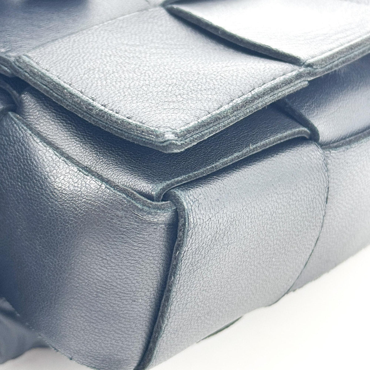 Bottega Veneta Candy Cassette Bag Black