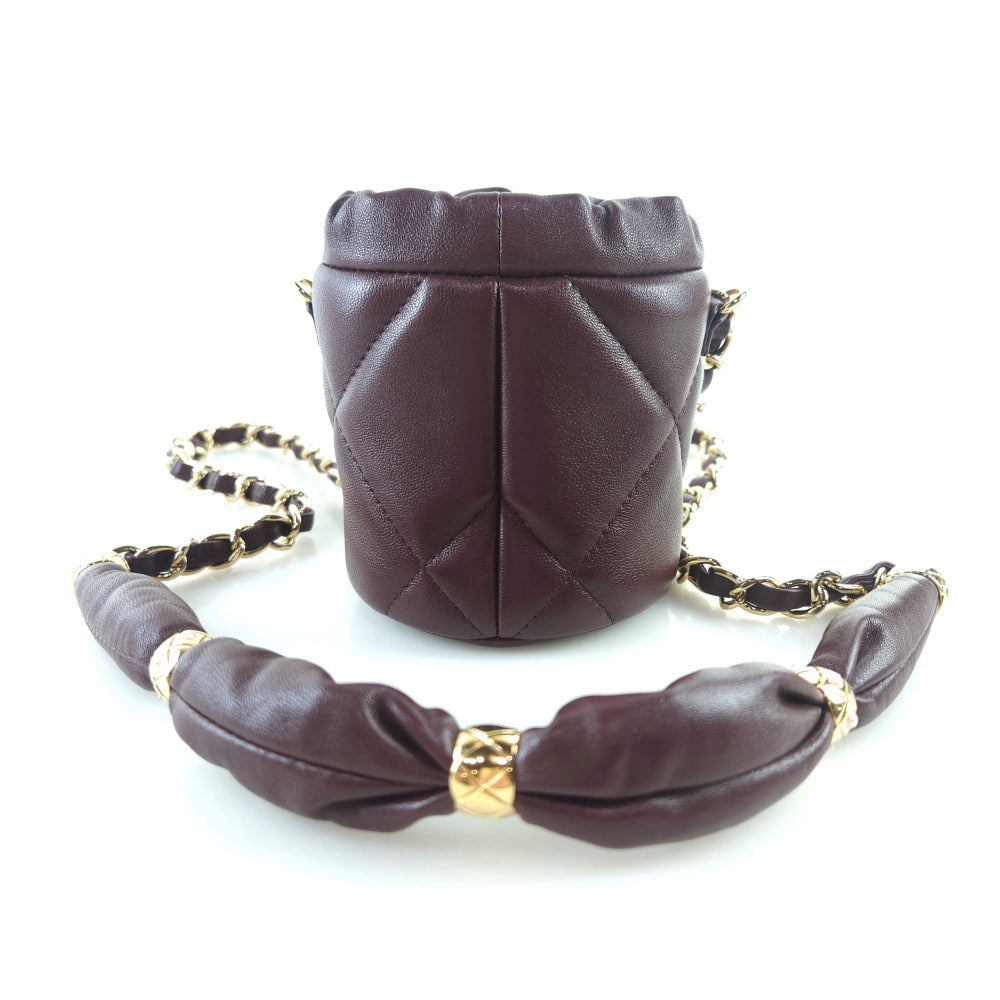 Mini Pillow Crush Bucket Bag Crossbody Bag AP2330