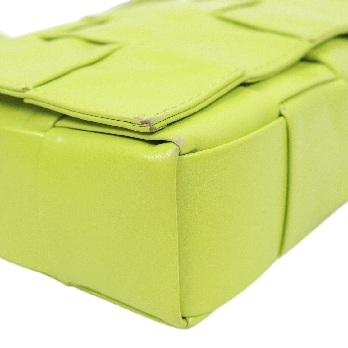Bottega Veneta Lime Cassette Bag