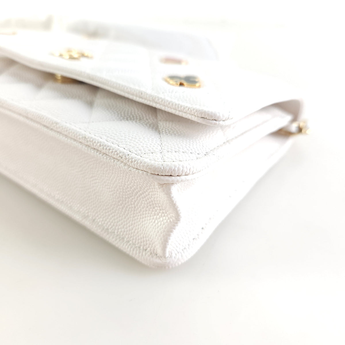 Classic Caviar Casino Charm Chain Wallet Crossbody Bag WOCAP3076