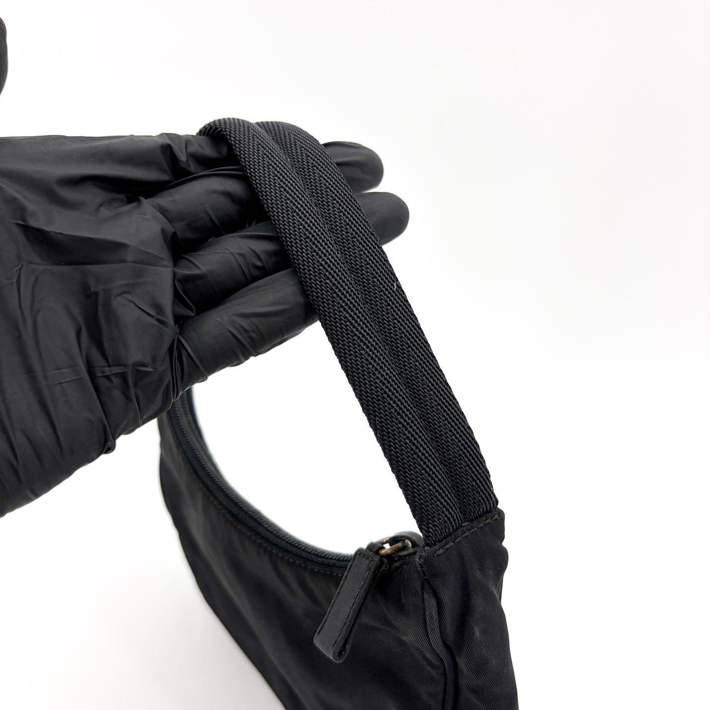 Prada Re-edition 2000 Nylon Mini Bag Black