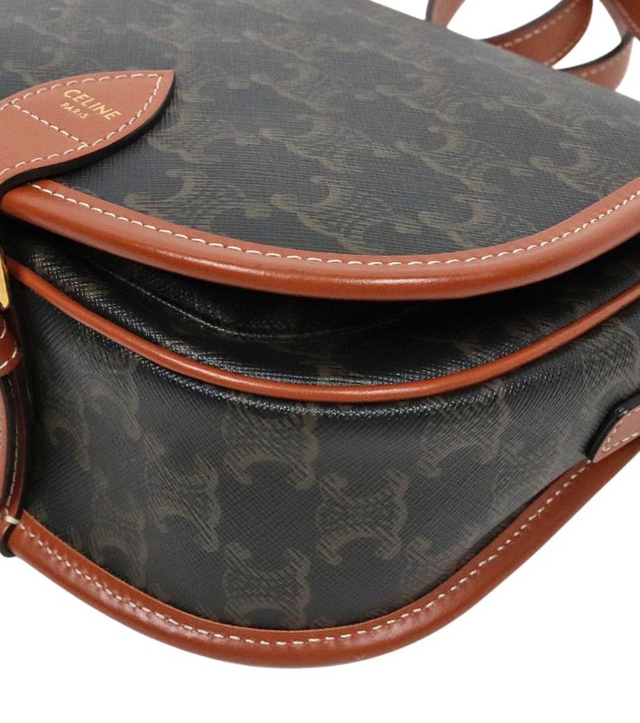 Céline Medium Triomphe Folco Shoulder Bag