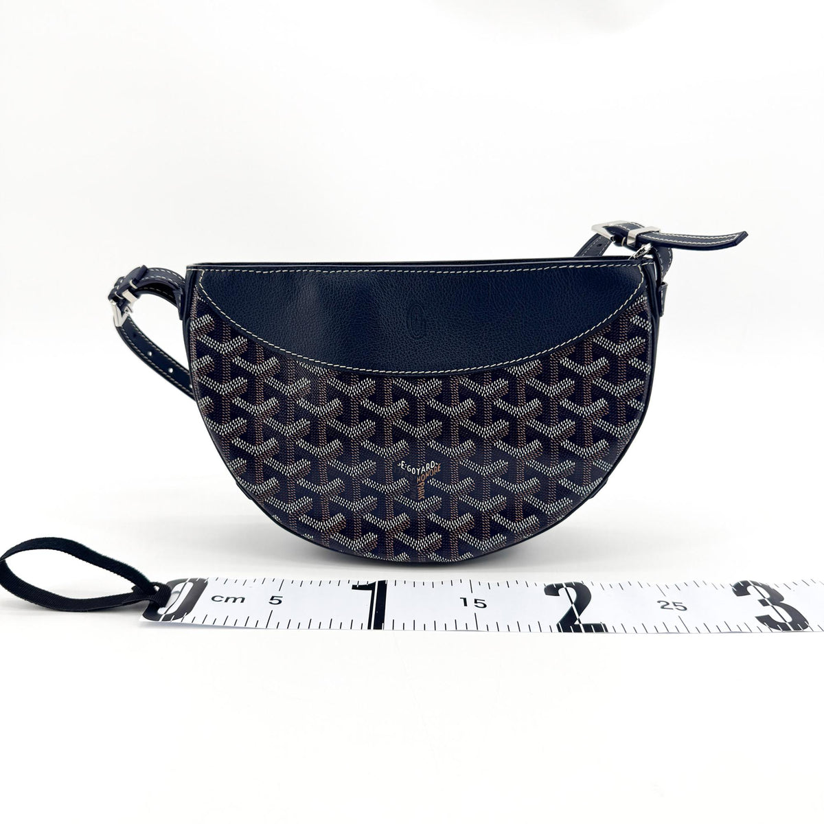 Goyard Hirondel PM Crossbody Bag Navy