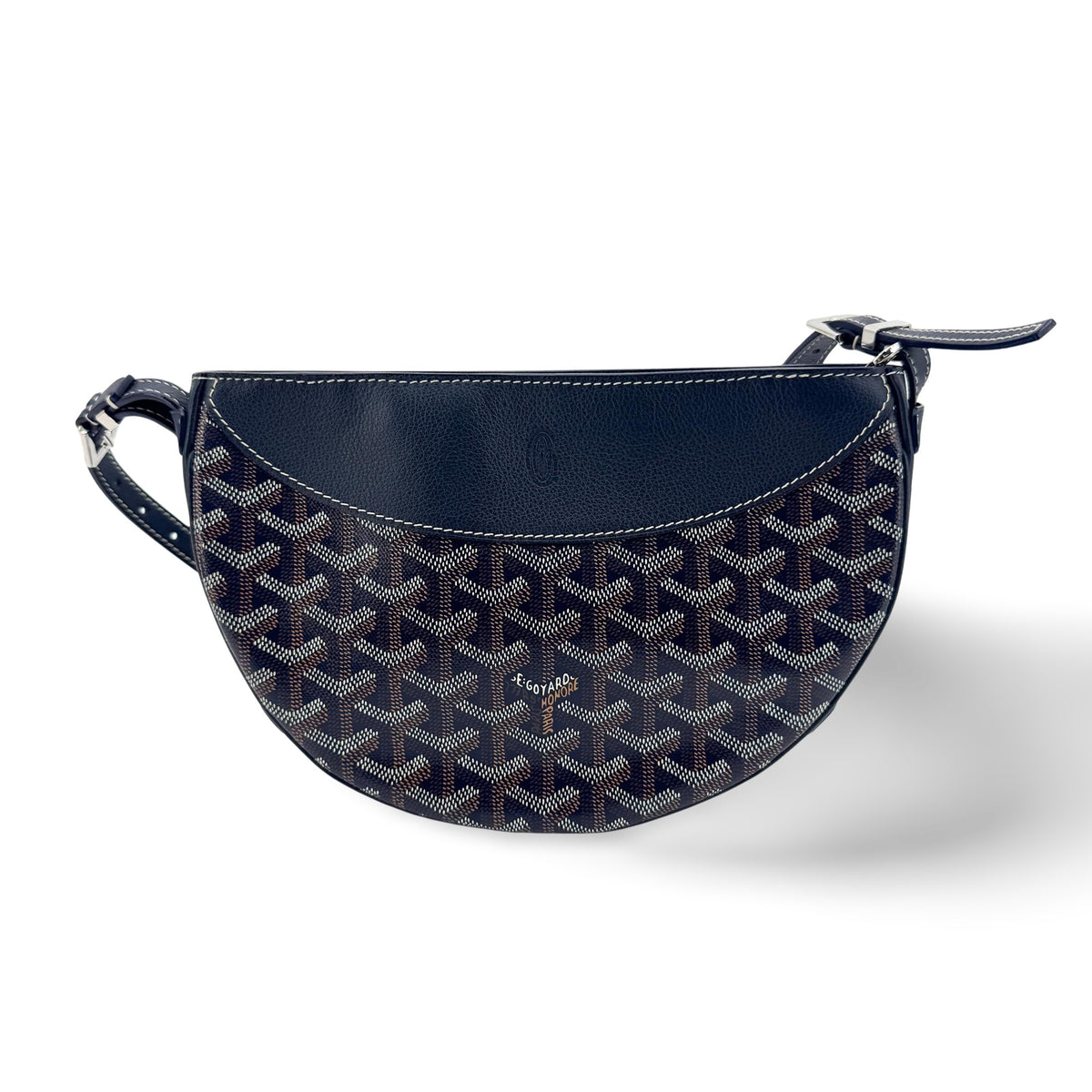 Goyard Hirondel PM Crossbody Bag Navy